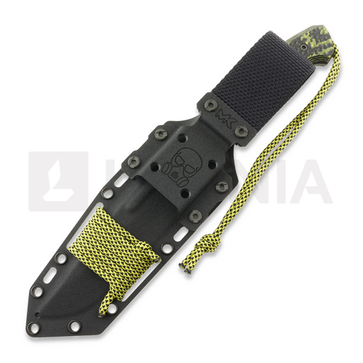 MK Knives & Tools Sentinel FT Postapo DLC V4E knife, Yellow BreezyWaves