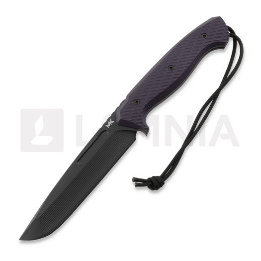 MK Knives & Tools Sentinel "Postapo", Purple/Black G-10, DLC