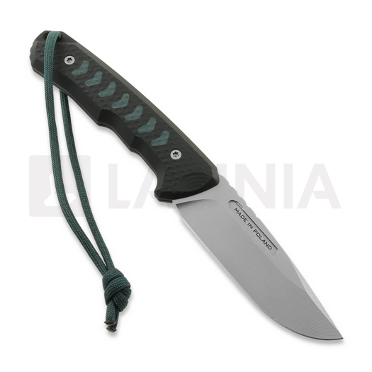 MK Knives & Tools Venn "FTB" veitsi, Black/Forest Green G-10, Glass Blasted