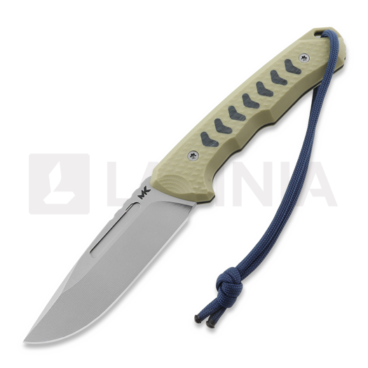 Coltello MK Knives & Tools Venn "FTB", Desert Tan G-10, Glass Blasted