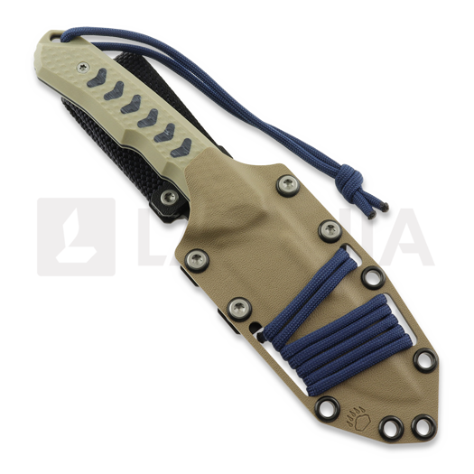 MK Knives & Tools Venn "FTB" veitsi, Desert Tan G-10, Glass Blasted