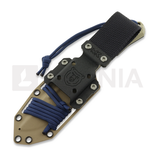 MK Knives & Tools Venn "FTB" veitsi, Desert Tan G-10, Glass Blasted