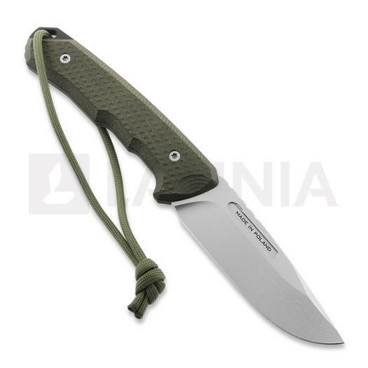 MK Knives & Tools Venn "FTB" veitsi, Ranger Green Micarta, Blasted