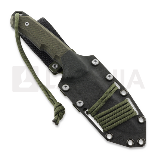 MK Knives & Tools Venn "FTB" veitsi, Ranger Green Micarta, Blasted