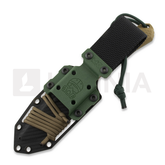 MK Knives & Tools Venn "Postapo", Coyote/Green G-10, DLC