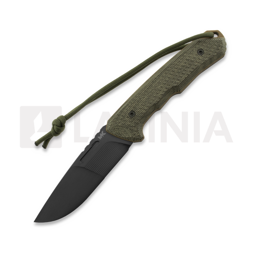 MK Knives & Tools Venn "Postapo", Green Micarta/Coyote G-10, DLC