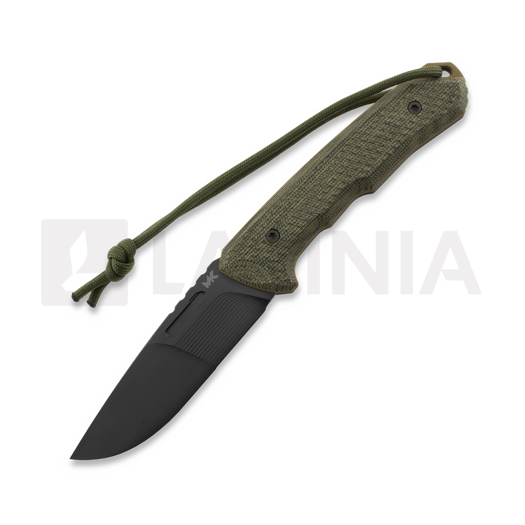 MK Knives & Tools Venn "Postapo", Green Micarta/Coyote G-10, DLC