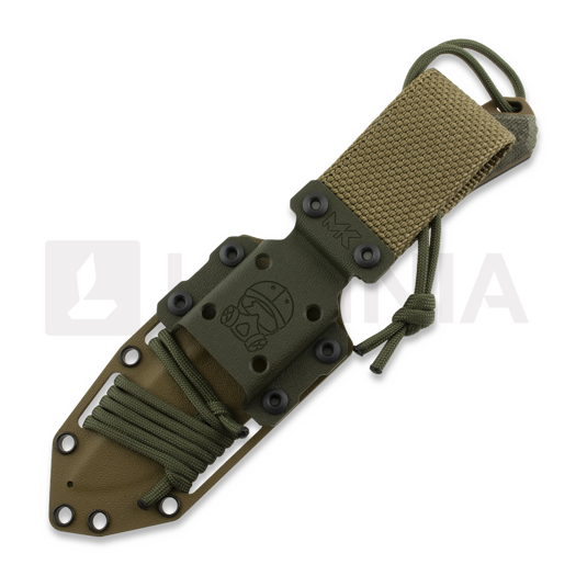 MK Knives & Tools Venn "Postapo", Green Micarta/Coyote G-10, DLC