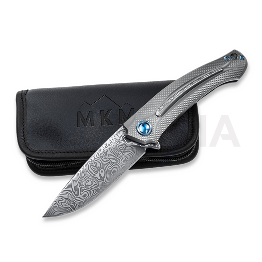 MKM Knives Arvenis Damasteel kääntöveitsi MKFX01D