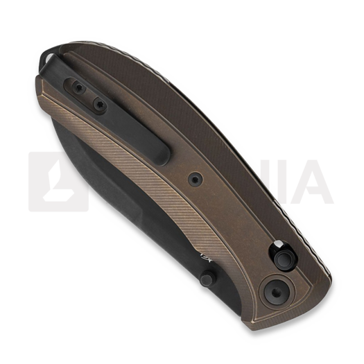 MKM Knives Bolero - Blaskwash - Titanium sulankstomas peilis, bronzed MKBL-TBRD