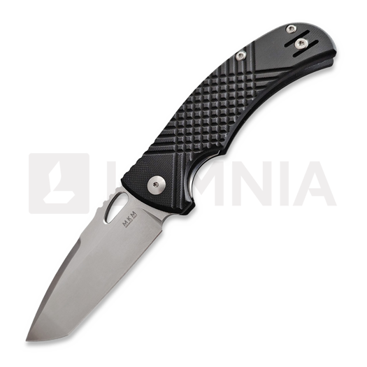 MKM Knives Ciras - Stonewash - G10 접이식 나이프, 검정 MKCR-GBK