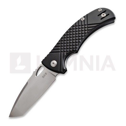 Складний ніж MKM Knives Ciras - Stonewash - G10, чорний MKCR-GBK