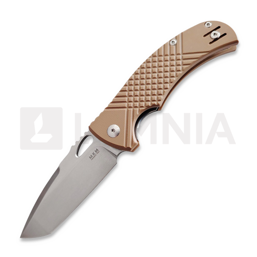 Navalha MKM Knives Ciras - Stonewash - G10, coyote tan MKCR-GCT