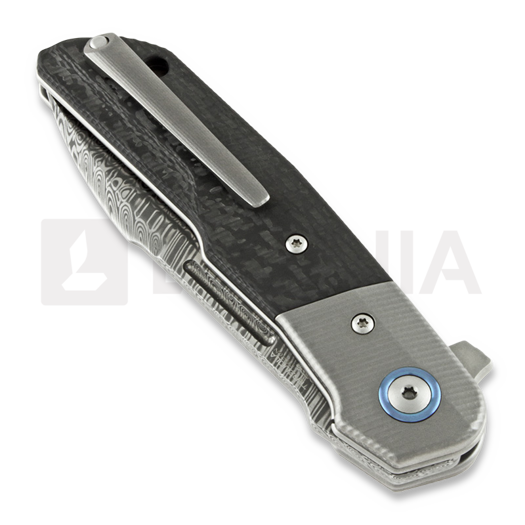 MKM Knives Clap Damascus Limited Edition sulankstomas peilis MKLS01-D