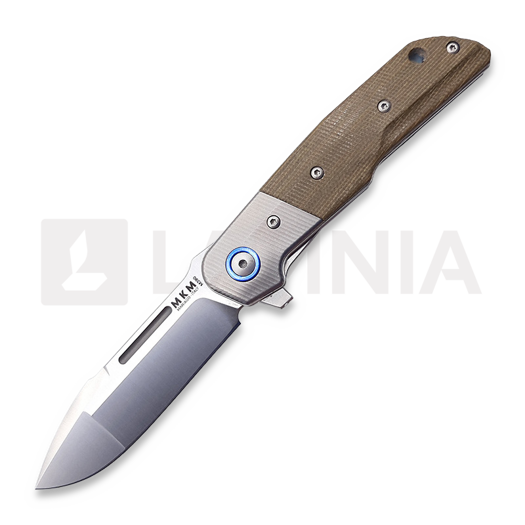 Liigendnuga MKM Knives Clap Micarta With Bolsters
