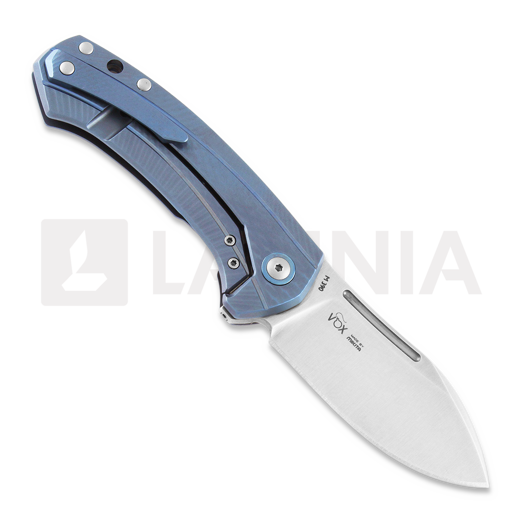 MKM Knives Colvera kääntöveitsi, Ti blue MKLS02-TBL