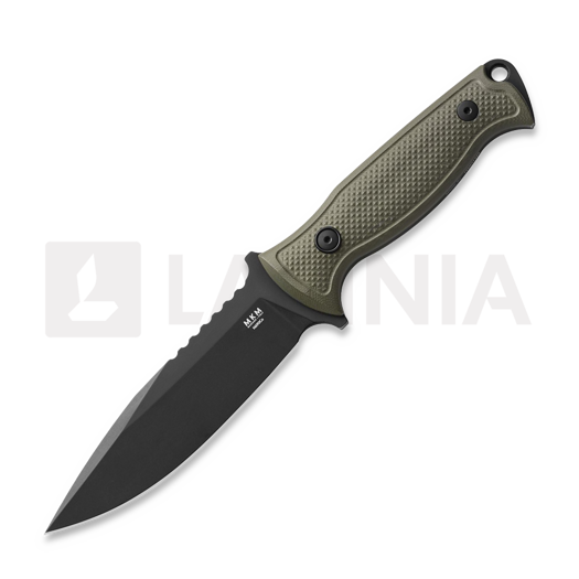 Нож MKM Knives Delta BLK - G10, оливковый MKDL-GODB