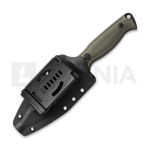 MKM Knives Delta BLK - G10 mes, olijfgroen MKDL-GODB