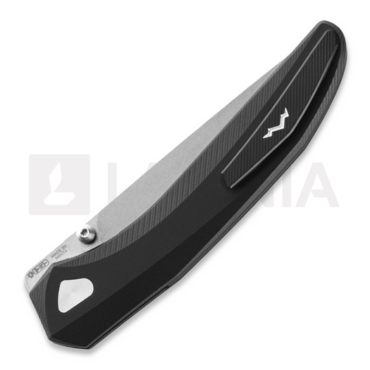 MKM Knives Detonario - M390 - Aluminum kääntöveitsi, musta MKDT-ABK