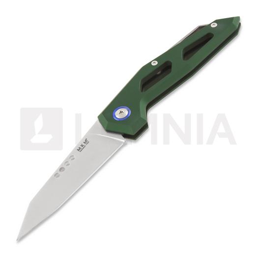 Navaja MKM Knives Edge aluminum, verde MKEG-AGR