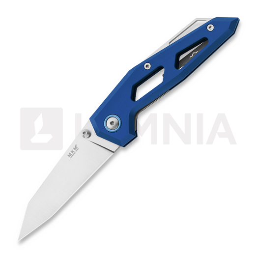MKM Knives Edge Liner 접이식 나이프, Blue anodized aluminum MKEGL-ABL