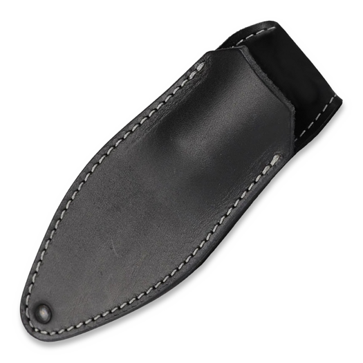 MKM Knives Fixed Blade Magnetic Pocket Leather נדן, שחור MKPLSMFB