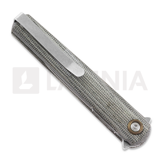 Navalha MKM Knives Flame L, Dagger, GC Micarta MKFL02L-GC