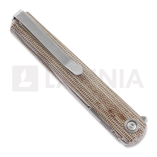 Navaja MKM Knives Flame L, Drop Point, NC Micarta MKFL01L-NC