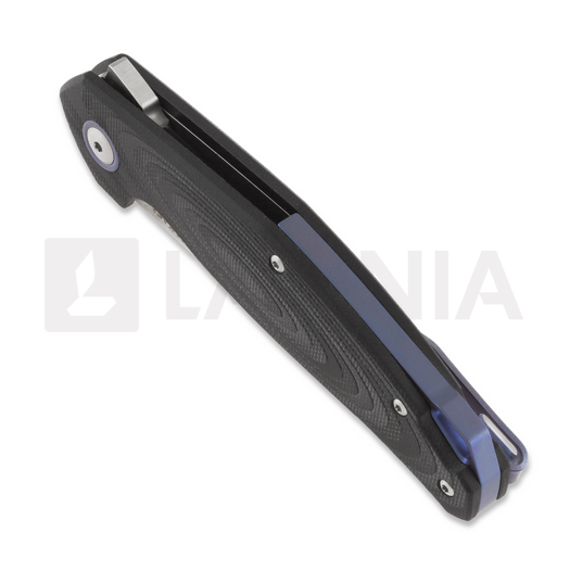 Navalha MKM Knives Goccia, black G10 MKGC-GBK