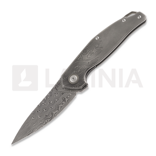 Skladací nôž MKM Knives Goccia, damasteel rose MKGC-D