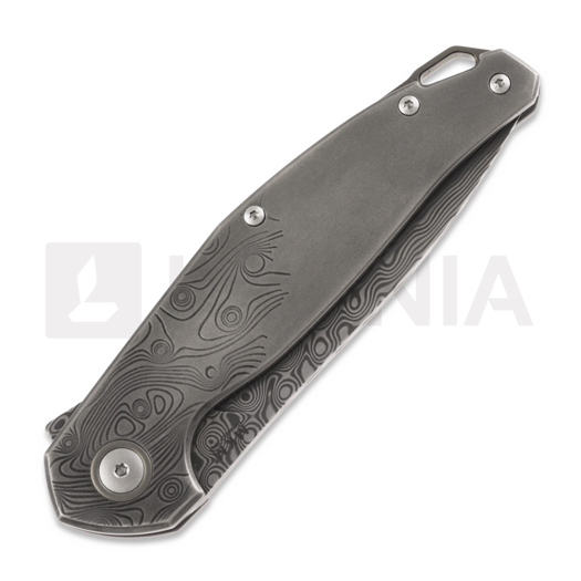 MKM Knives Goccia kääntöveitsi, damasteel rose MKGC-D