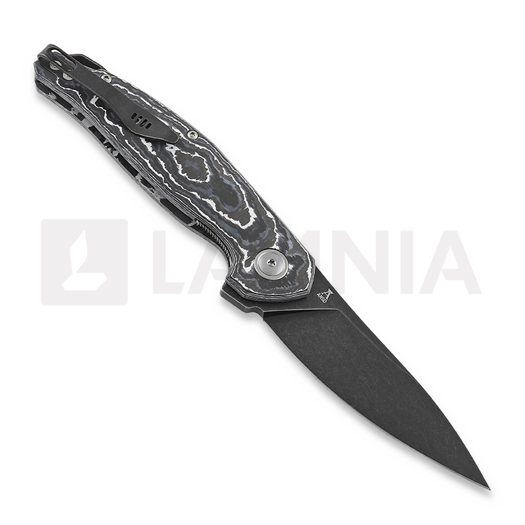 Couteau pliant MKM Knives Goccia, White Storm CF MKGC-CFWD