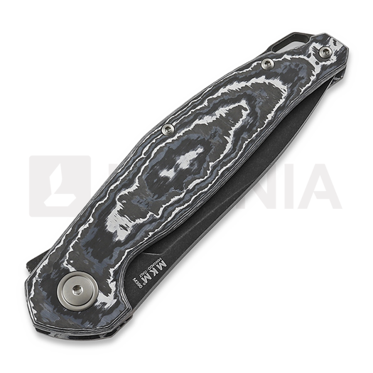 Couteau pliant MKM Knives Goccia, White Storm CF MKGC-CFWD