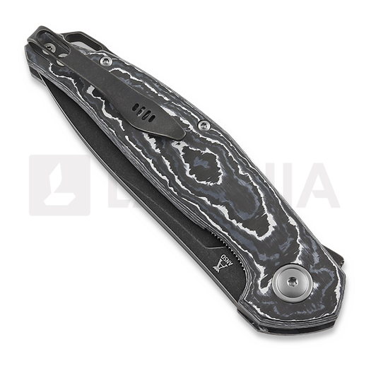 MKM Knives Goccia kääntöveitsi, White Storm CF MKGC-CFWD
