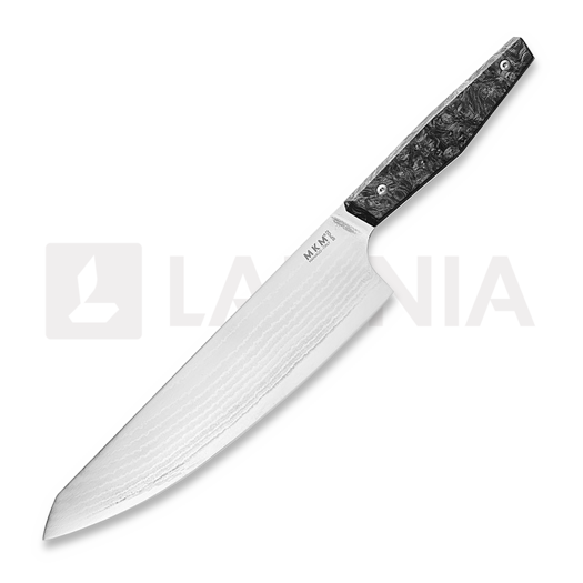 Kuchynský nôž MKM Knives Gyuto - Takefu Damascus - Dark Matter CF MKPRGY-CFD