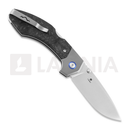 MKM Knives Hero - Satin - Carbon Fiber sulankstomas peilis MKHR-CFT