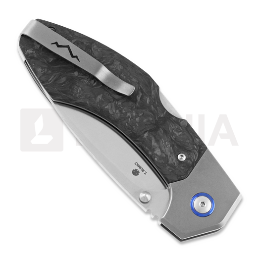 MKM Knives Hero - Satin - Carbon Fiber foldekniv MKHR-CFT