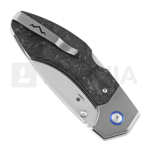 MKM Knives Hero - Satin - Carbon Fiber sulankstomas peilis MKHR-CFT