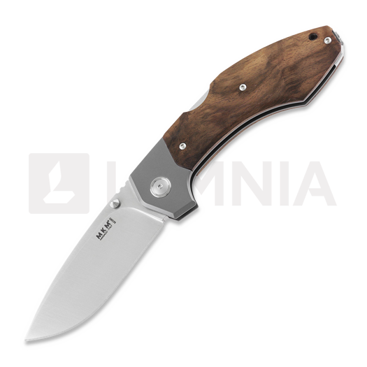 Nóż składany MKM Knives Hero - Satin - Walnut MKHR-WNT