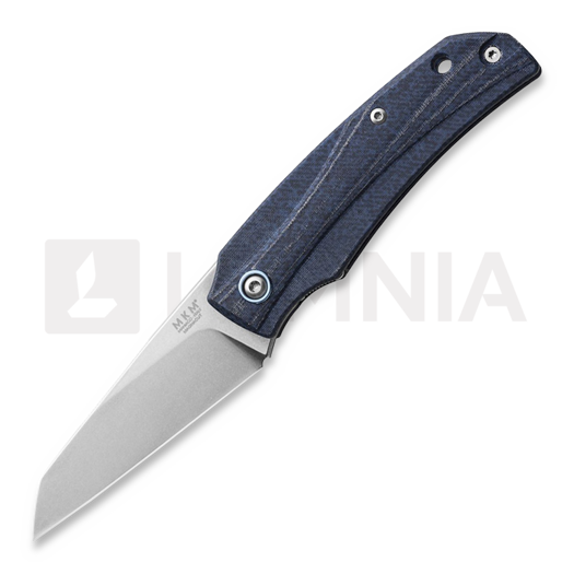 Nóż składany MKM Knives ICE - MagnaCut - Denim Canvas Micarta MKIC-DC