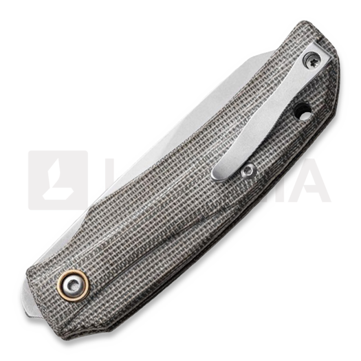 MKM Knives ICE - MagnaCut - Micarta sulankstomas peilis, žalia MKIC-GC