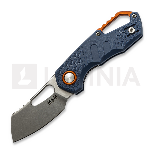 Couteau pliant MKM Knives Isonzo Cleaver, bleu MKFX03-2PBL