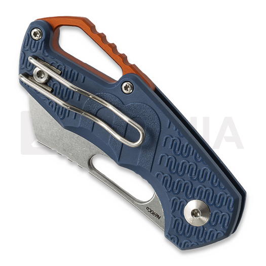 Couteau pliant MKM Knives Isonzo Cleaver, bleu MKFX03-2PBL