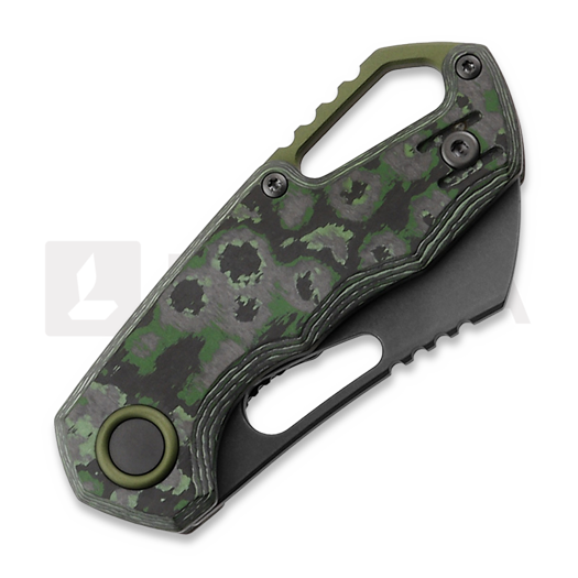 MKM Knives Isonzo Cleaver BW sulankstomas peilis, Jungle Wear CF MKFX03-2CJD