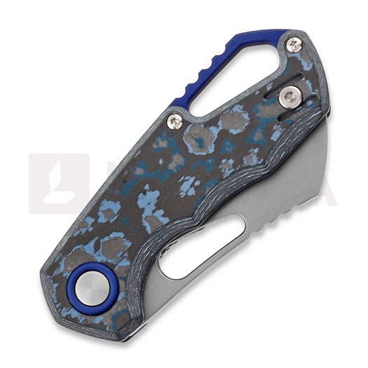 MKM Knives Isonzo Cleaver SW sulankstomas peilis, Arctic Storm CF MKFX03-2CA