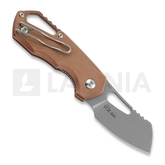 MKM Knives Isonzo Cleaver SW kääntöveitsi, Copper MKFX03-2CO