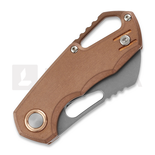 MKM Knives Isonzo Cleaver SW sulankstomas peilis, Copper MKFX03-2CO
