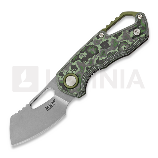 MKM Knives Isonzo Cleaver SW folding knife, Jungle Wear CF MKFX03-2CJ