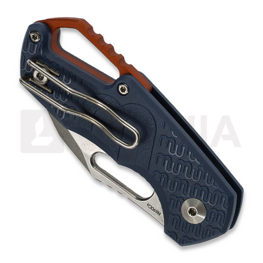 MKM Knives Isonzo Clip Point Taschenmesser, blau MKFX03-3PBL