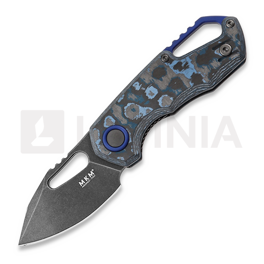 Складний ніж MKM Knives Isonzo Clip Point BW, Arctic Storm CF MKFX03-3CAD